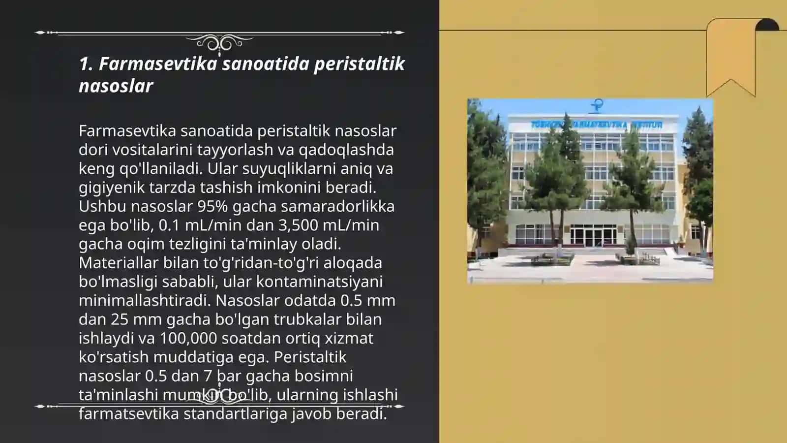 Farmasevtika sanoatida nasoslarning maxsus turlari 3
