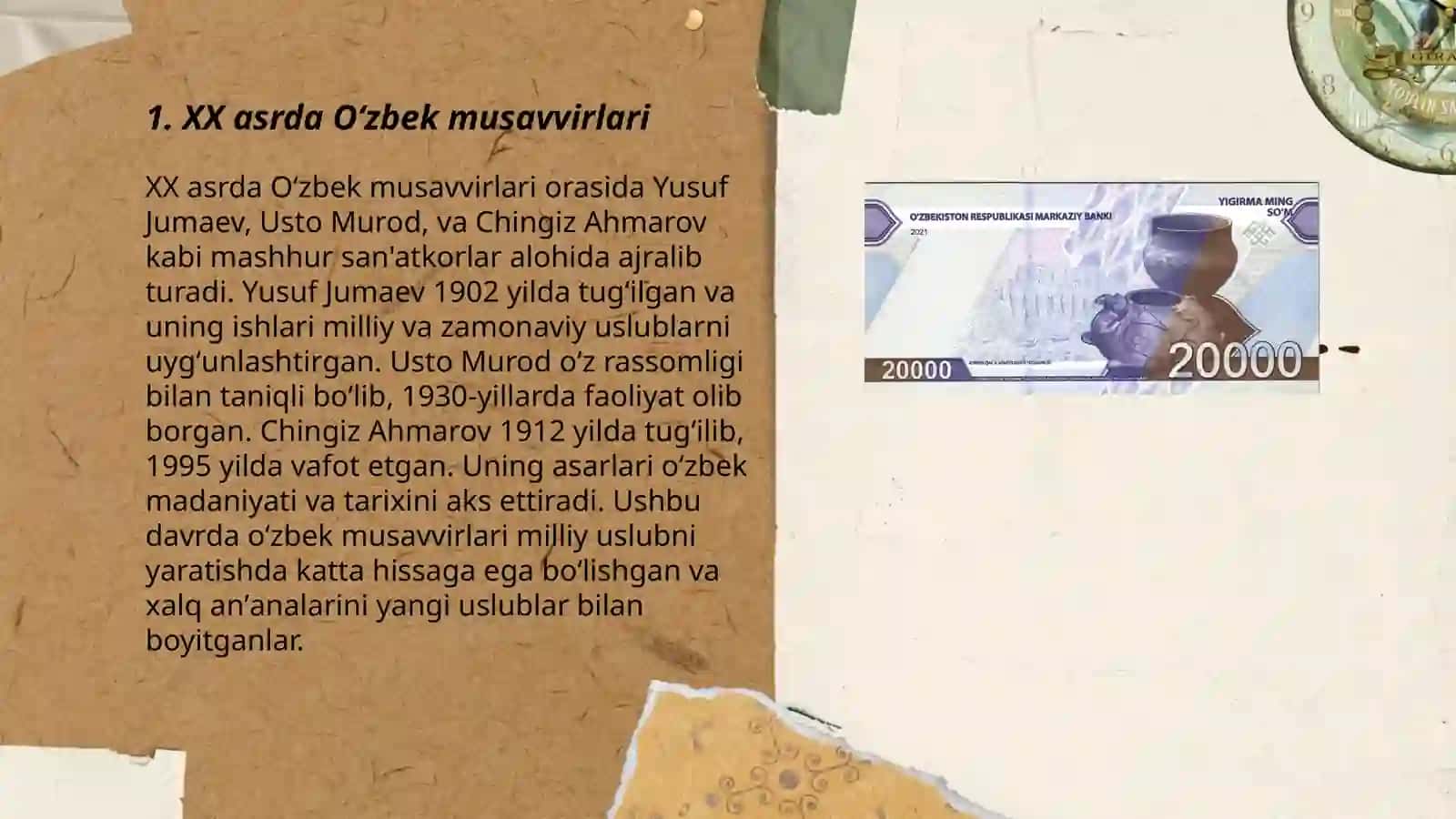 Oʻzbek musavvirlari haqida 3