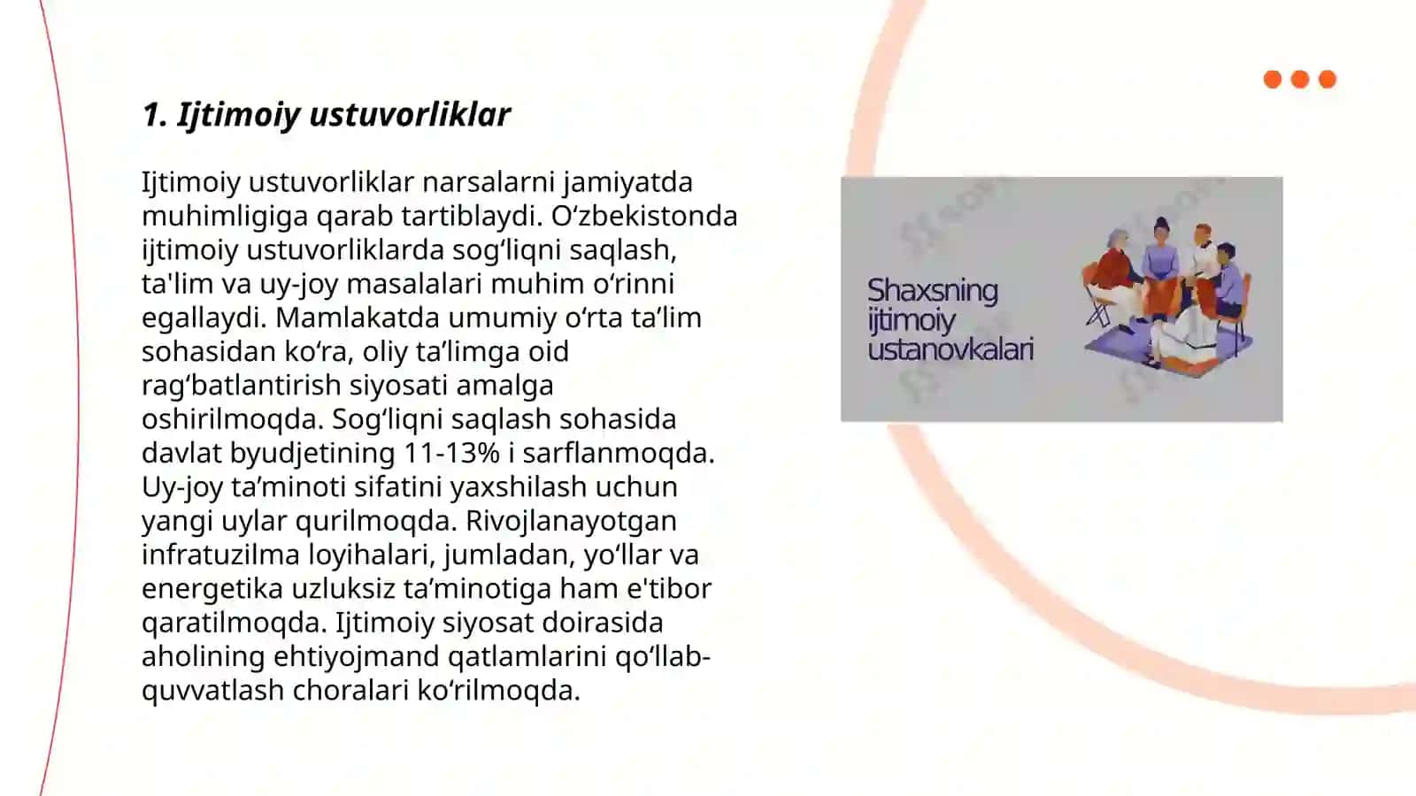 Shahsning ijtimoiy ustanovkalari 3