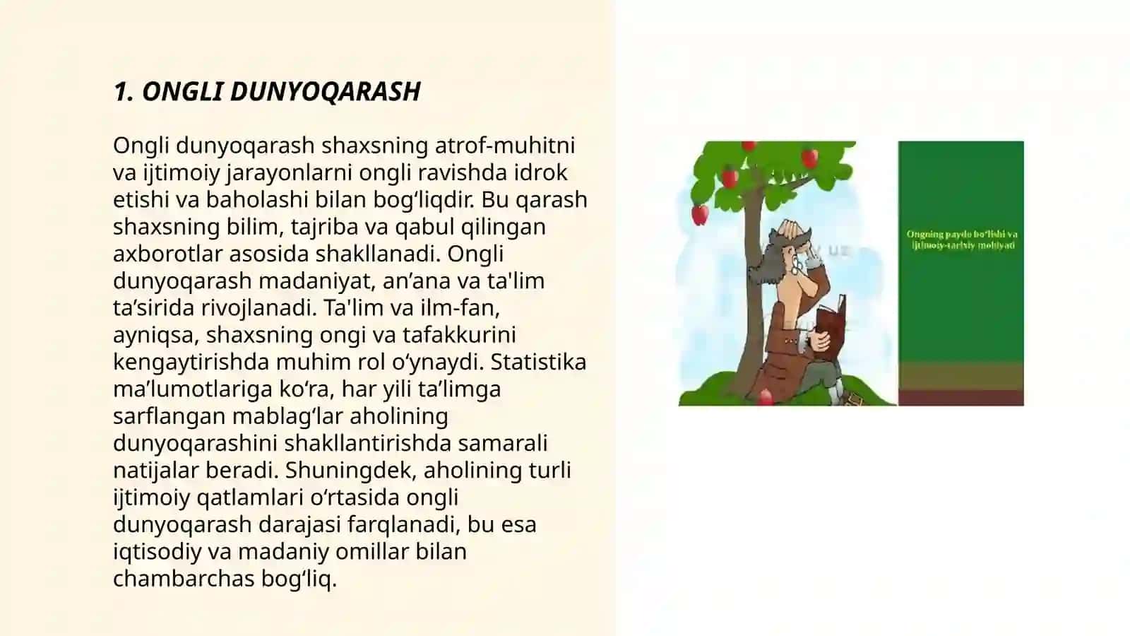 ONGLI DUNYOQARASH 3