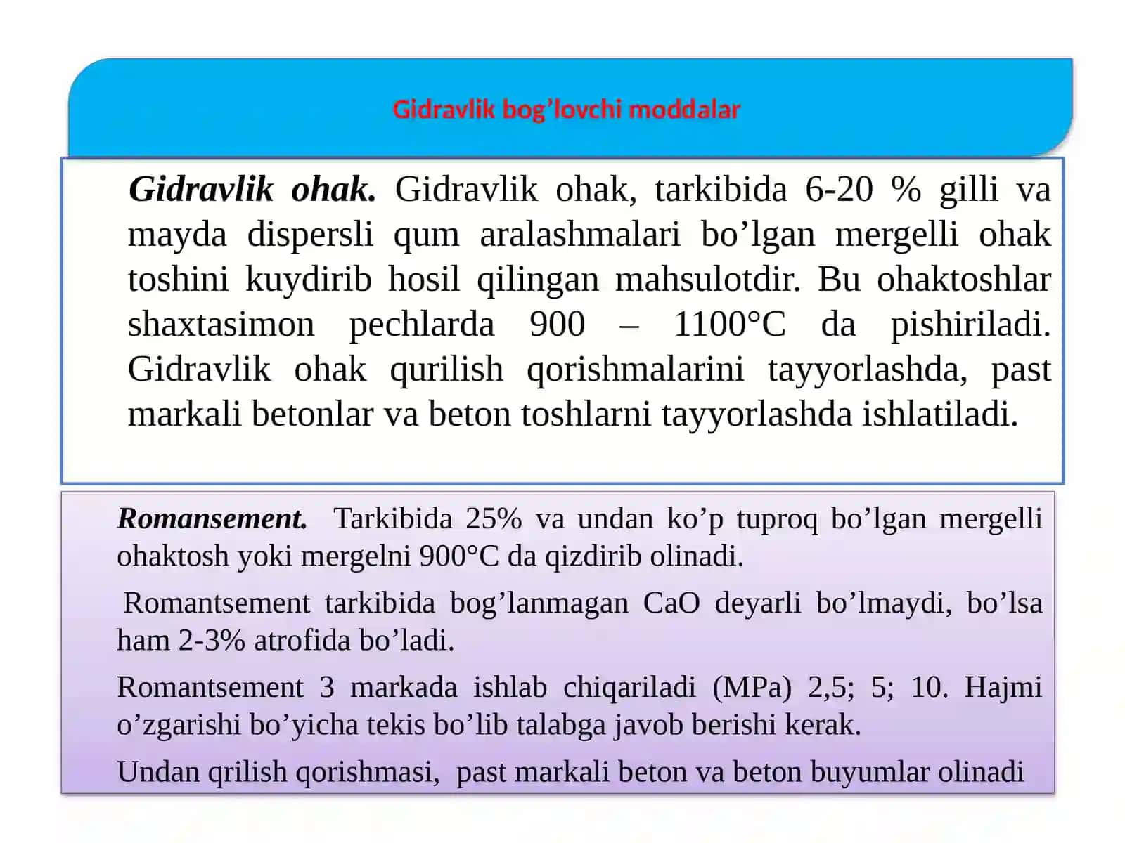 GIDRAVLIK BOG’LOVCHI MATERIALLAR 3