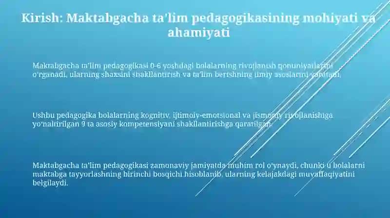 Maktabgacha taʼlim pedagogikasi 3