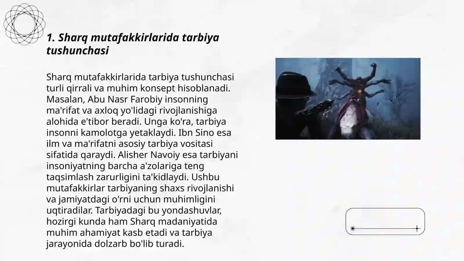 Sharq mutafakkirlari asarlarida tarbiya masalasi 3