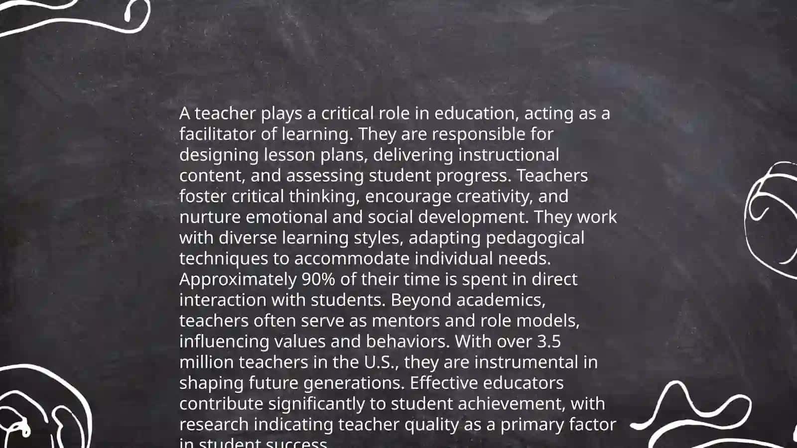 Role of a Teacher 3