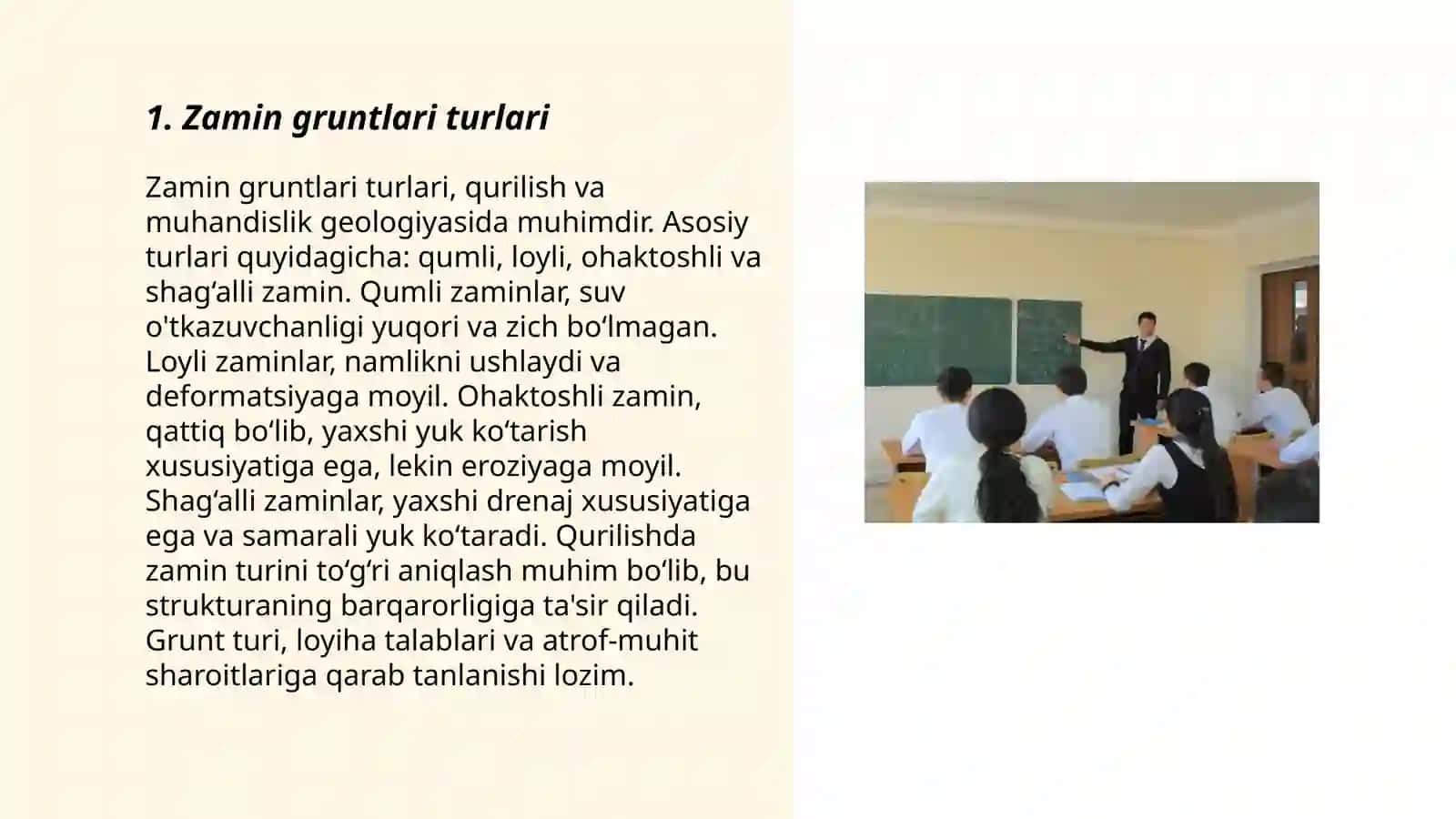 Zamin gruntlarining muvozanat xolati tenglamalari 3