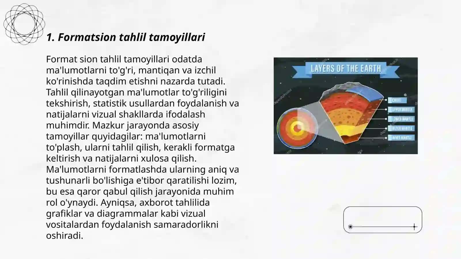Formatsion tahlil tamoyillari 3