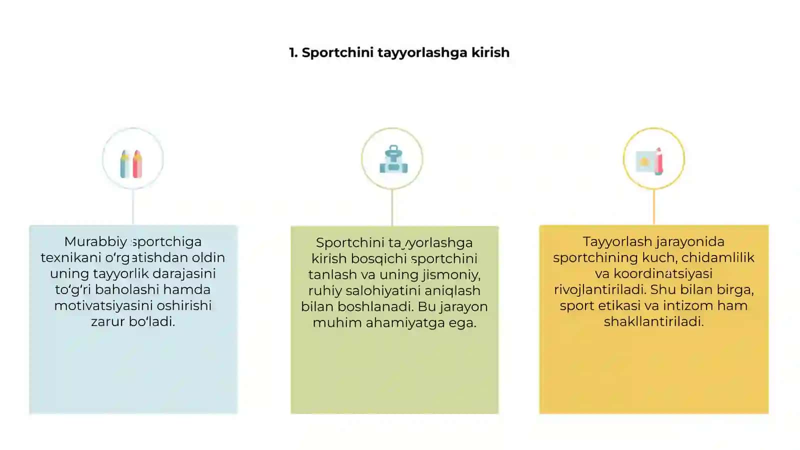 Sportchini texnik tayyorlash asoslari 3