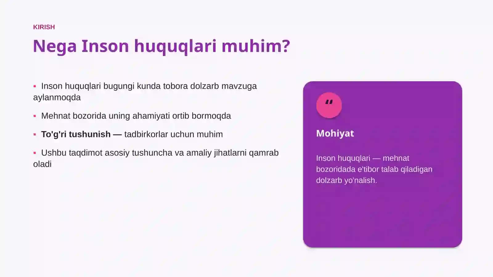 Inson huquqlari 3