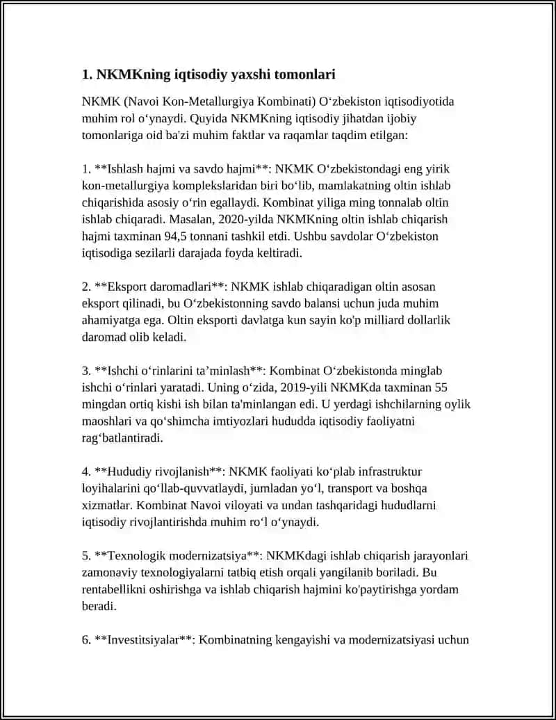 NKMK YAXSHI VA YOMON TARAFLARI HAQIDA 3
