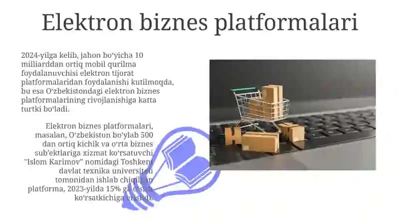 Elektron biznes va mobil tijorat 3