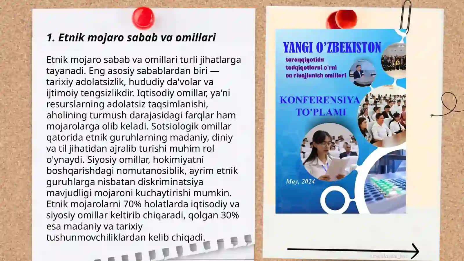 Konfliktlarning yuzaga kelish omillari 3