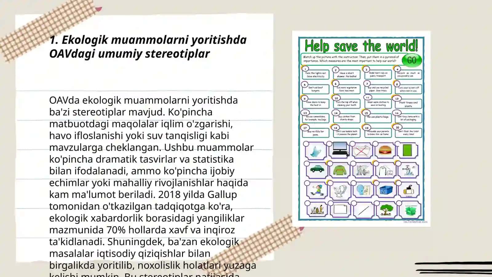 Ekologik muammolarni yoritishda OAVda stereotiplar 3