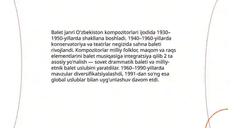 O'zbekiston kompozitorlari ijodida balet janri 3