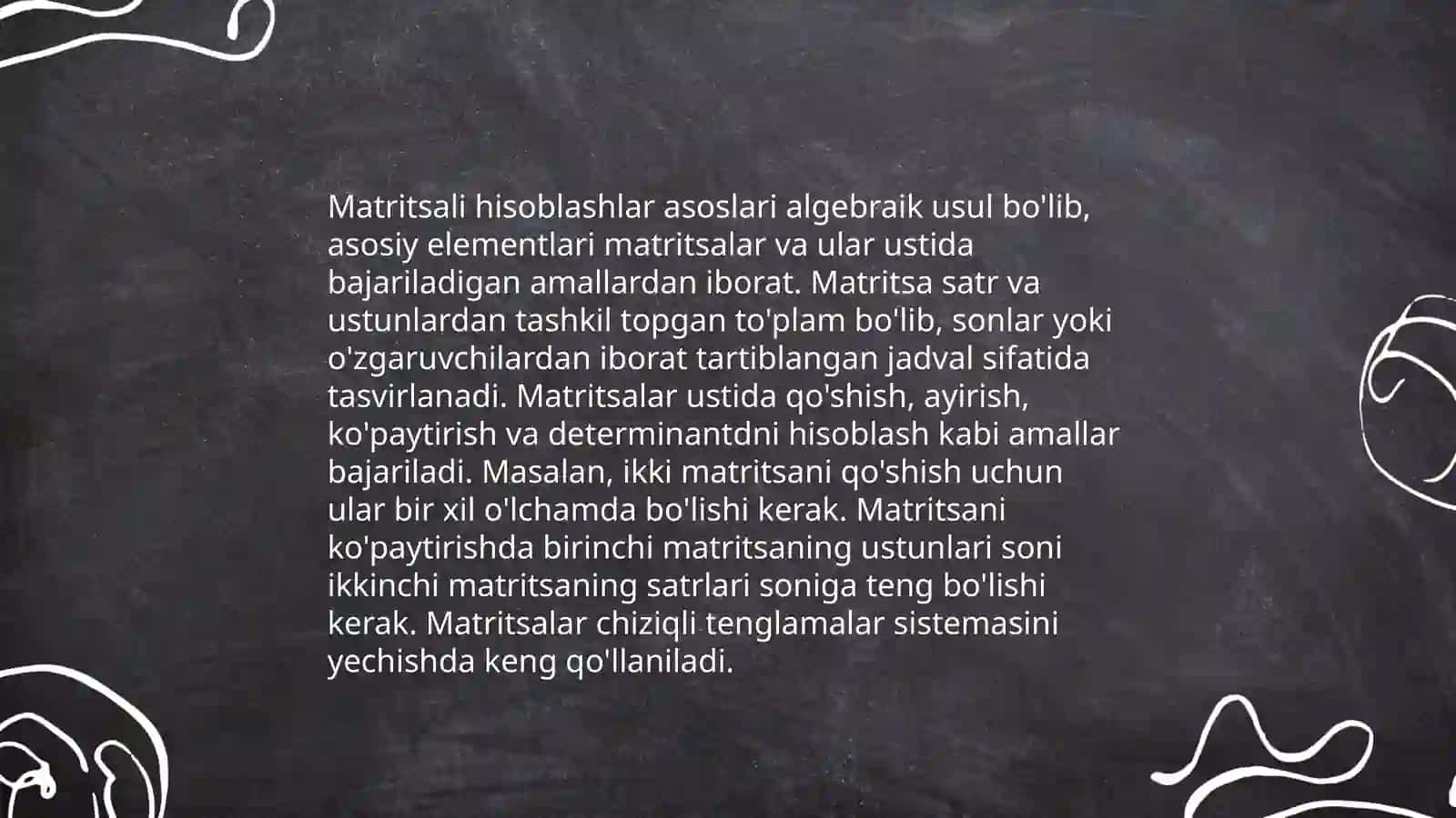 Matritsali va vektorli protsessorlar 3