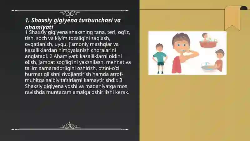 Shaxaiy va umumiy gigyena 3