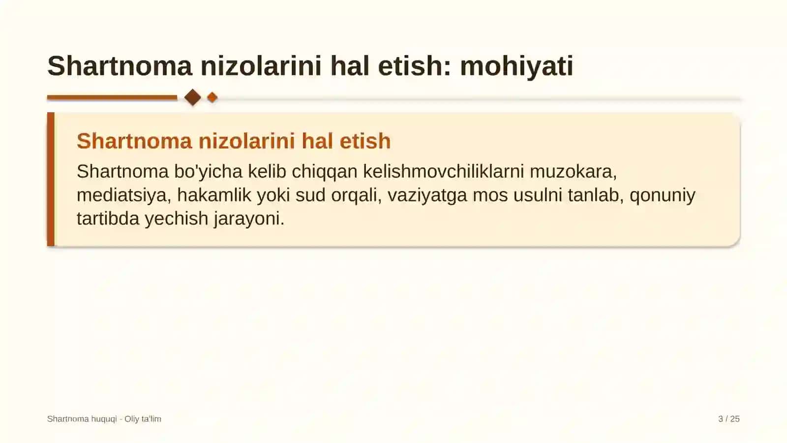 Kartoshkachilikda shartnoma bo'yicha nizolarni hal etish 3