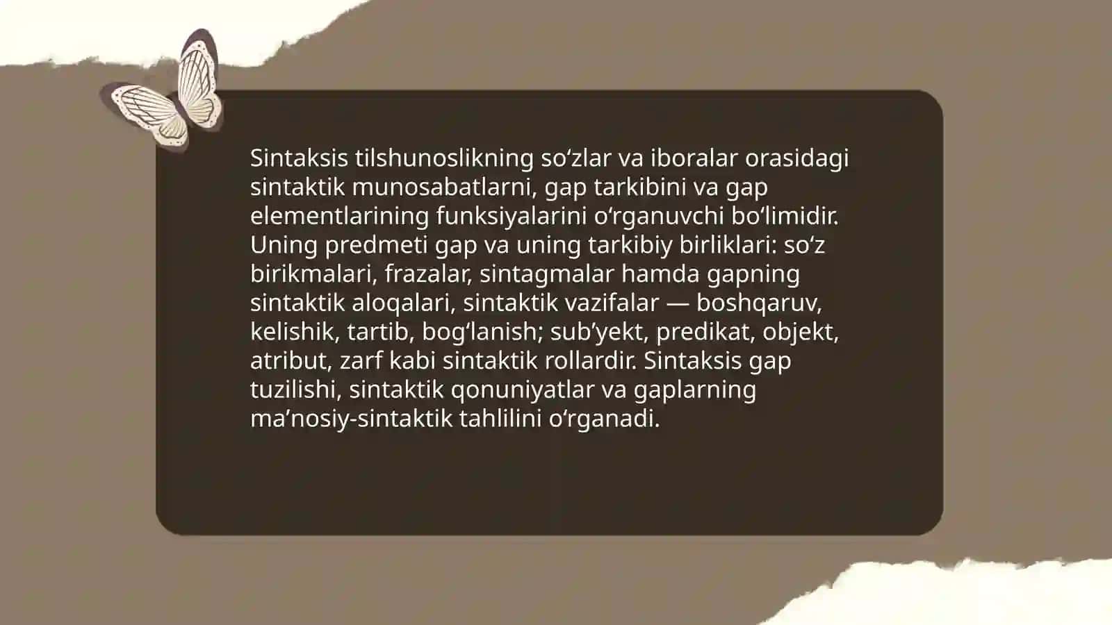 Sintaksis haqida umumiy maʼlumot 3