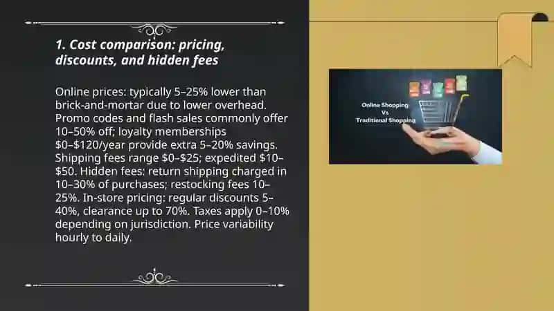 Online shopping vs Traditional shopping 3
