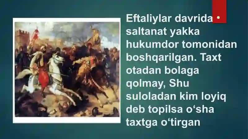 Eftaliylar davri 3