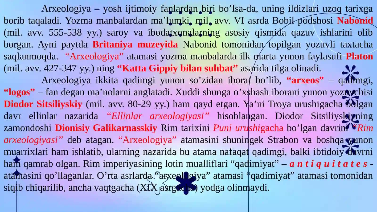 Arxeologiya tarixi 3