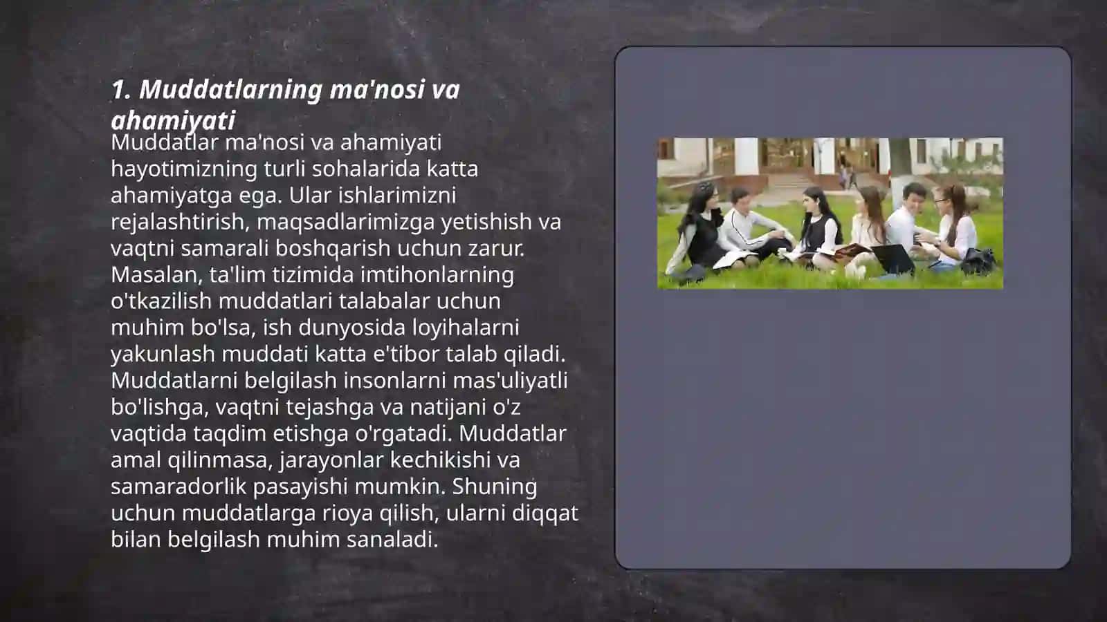 Fuqarolik huquqida muddatlar va da'vo muddati 3