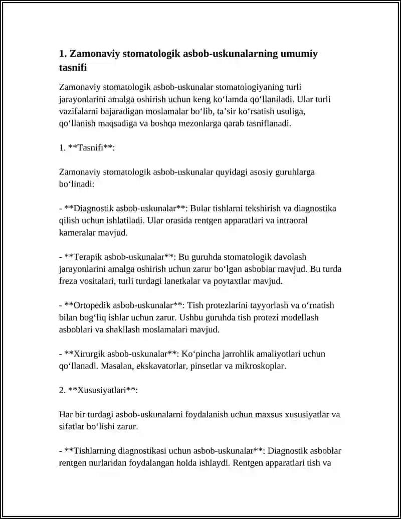 Zamonaviy Stomatologik Qurilmalar 3