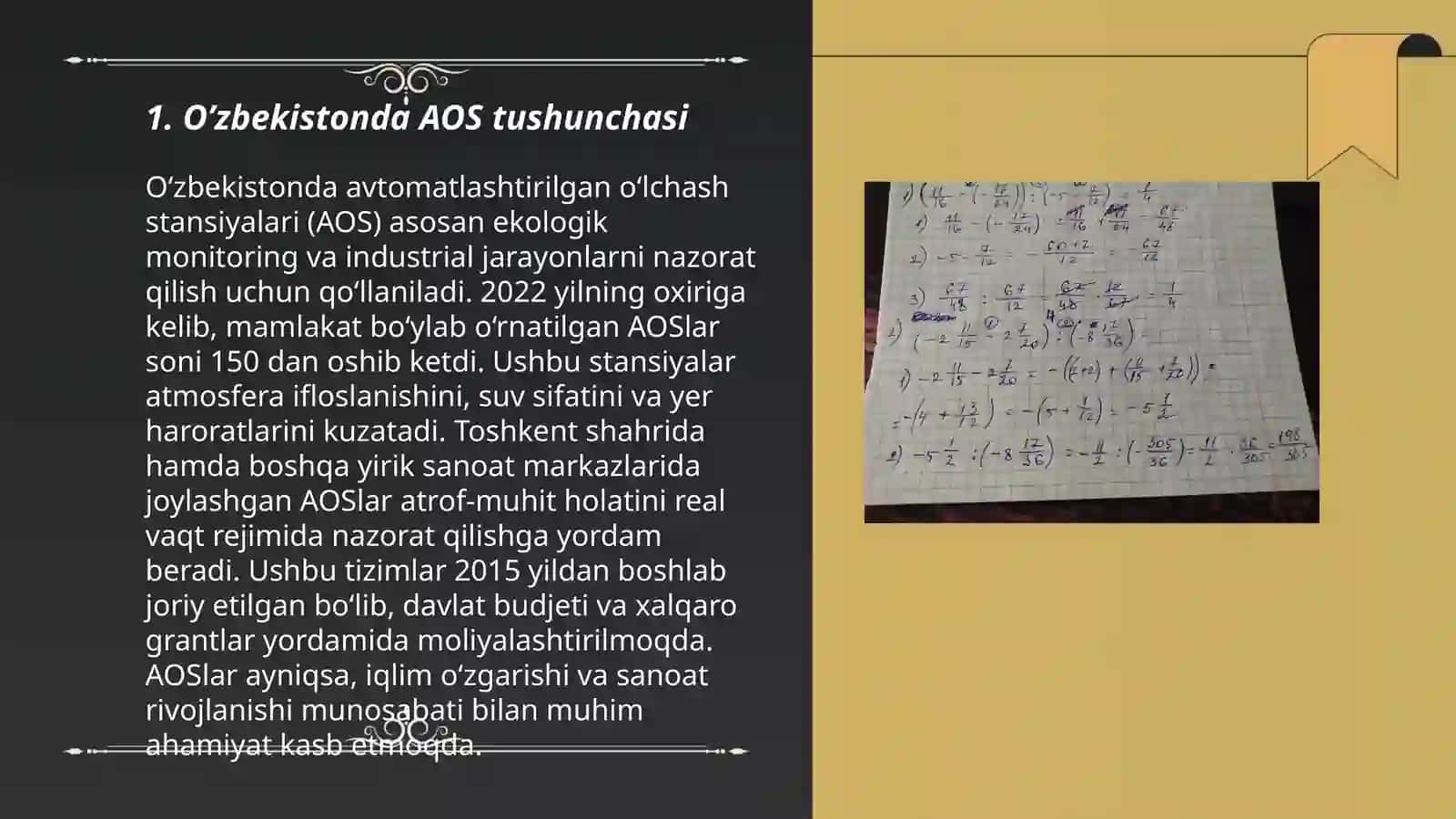 O’zbekistonda AOS tushunchasi 3