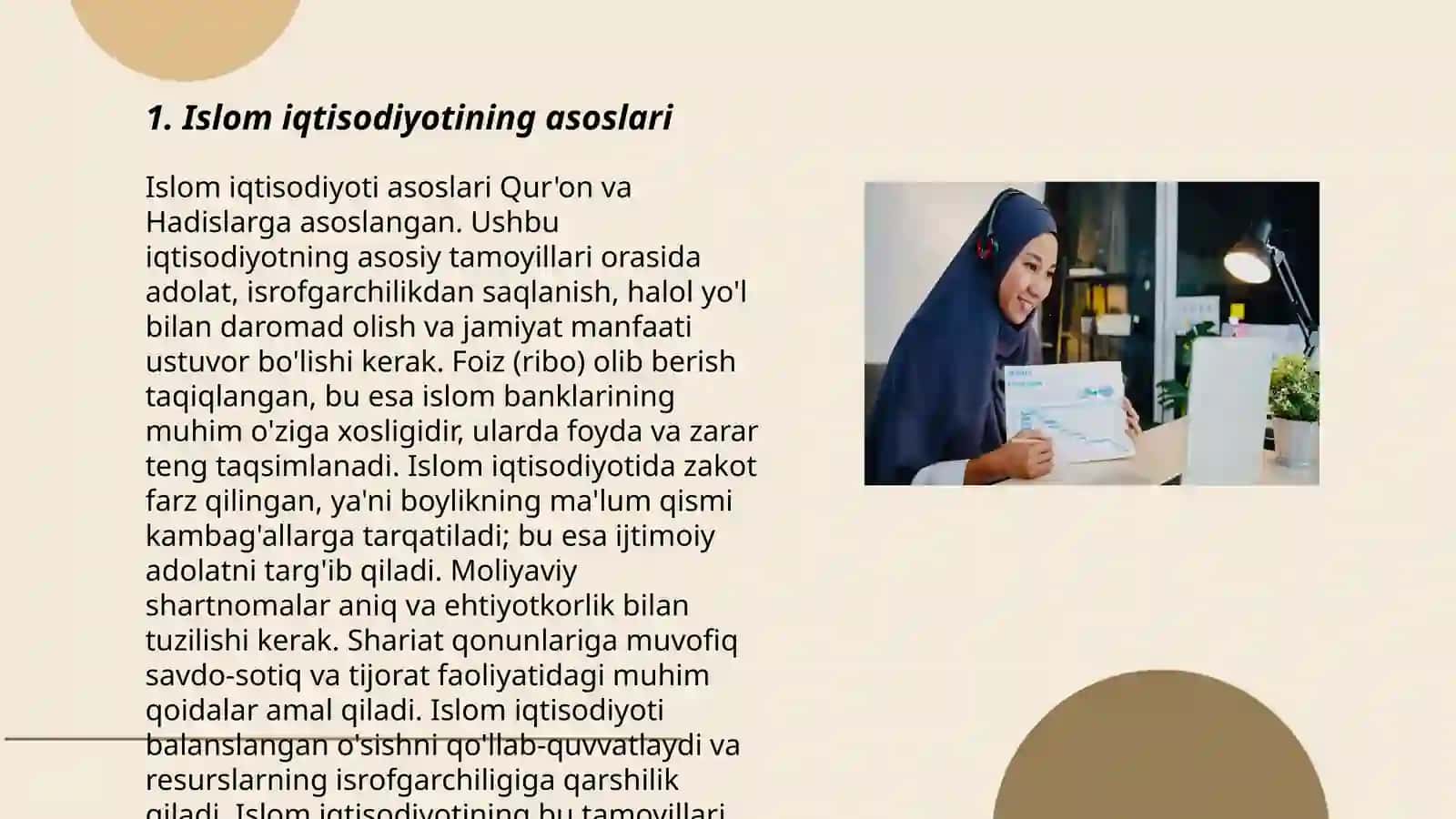Islom iqtisodiyotining asoslari 3