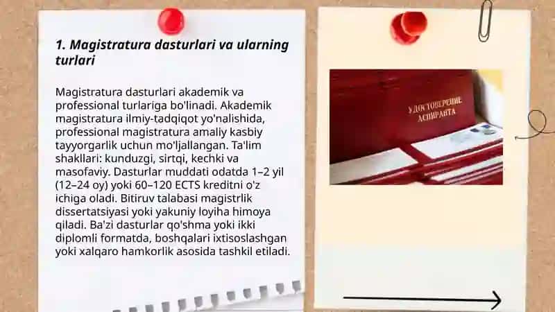Magistratura dasturlari va ularning turlari 3