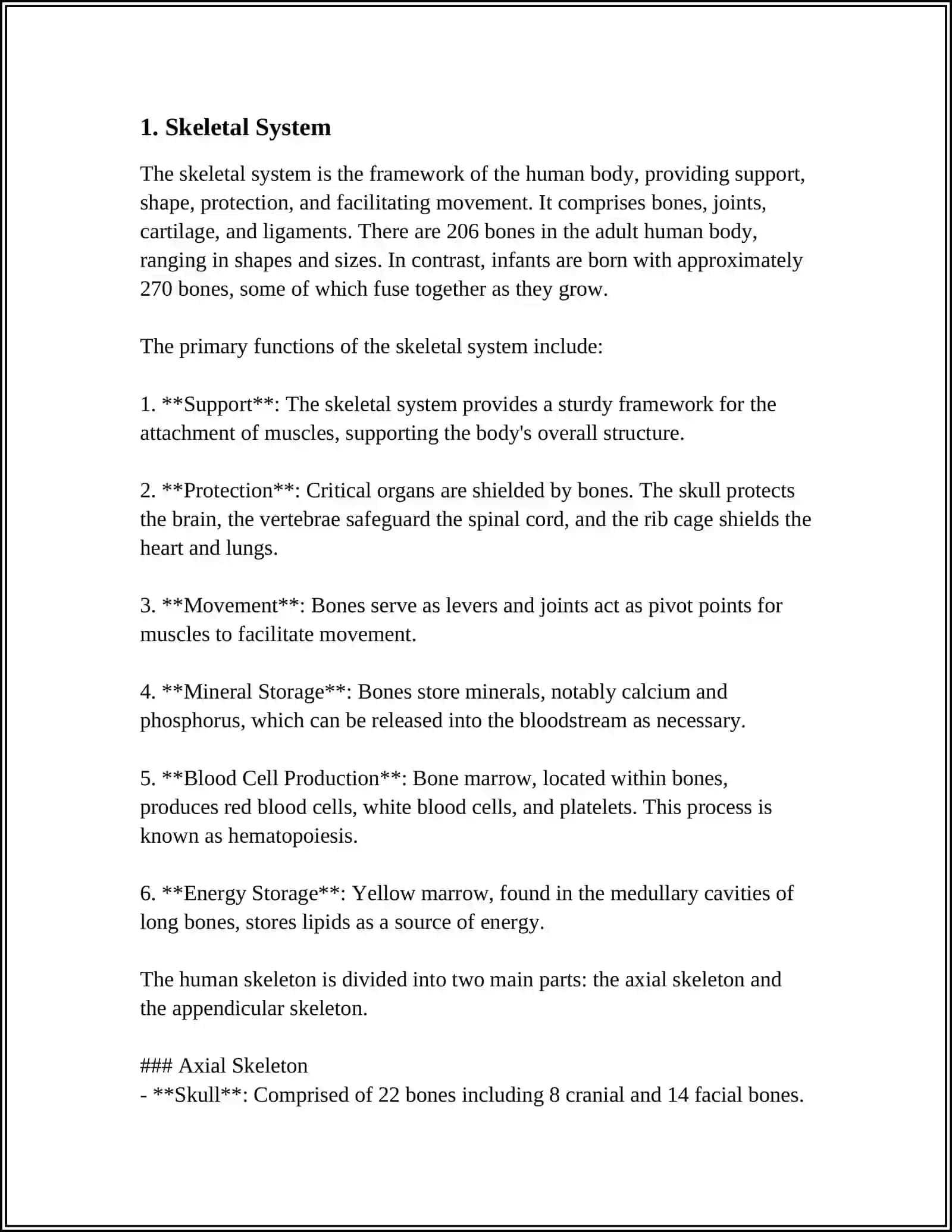 PARTS OF THE BODY 3