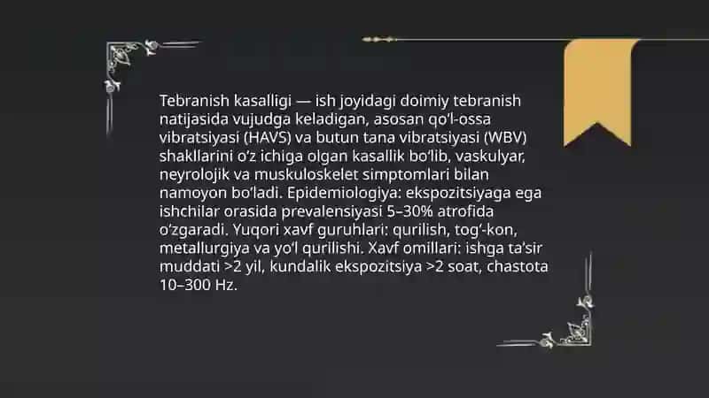 Tebranish kasalligi 3