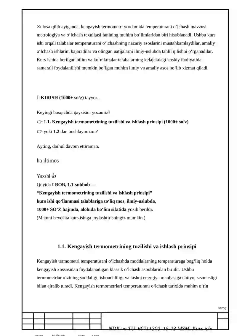 Kengayish termometri 3