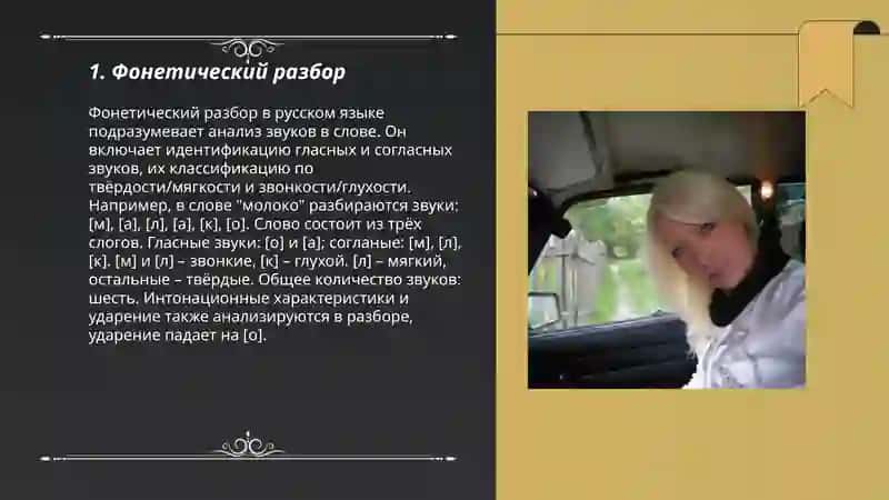 Виды языкового разбора на уроках русского языка 3
