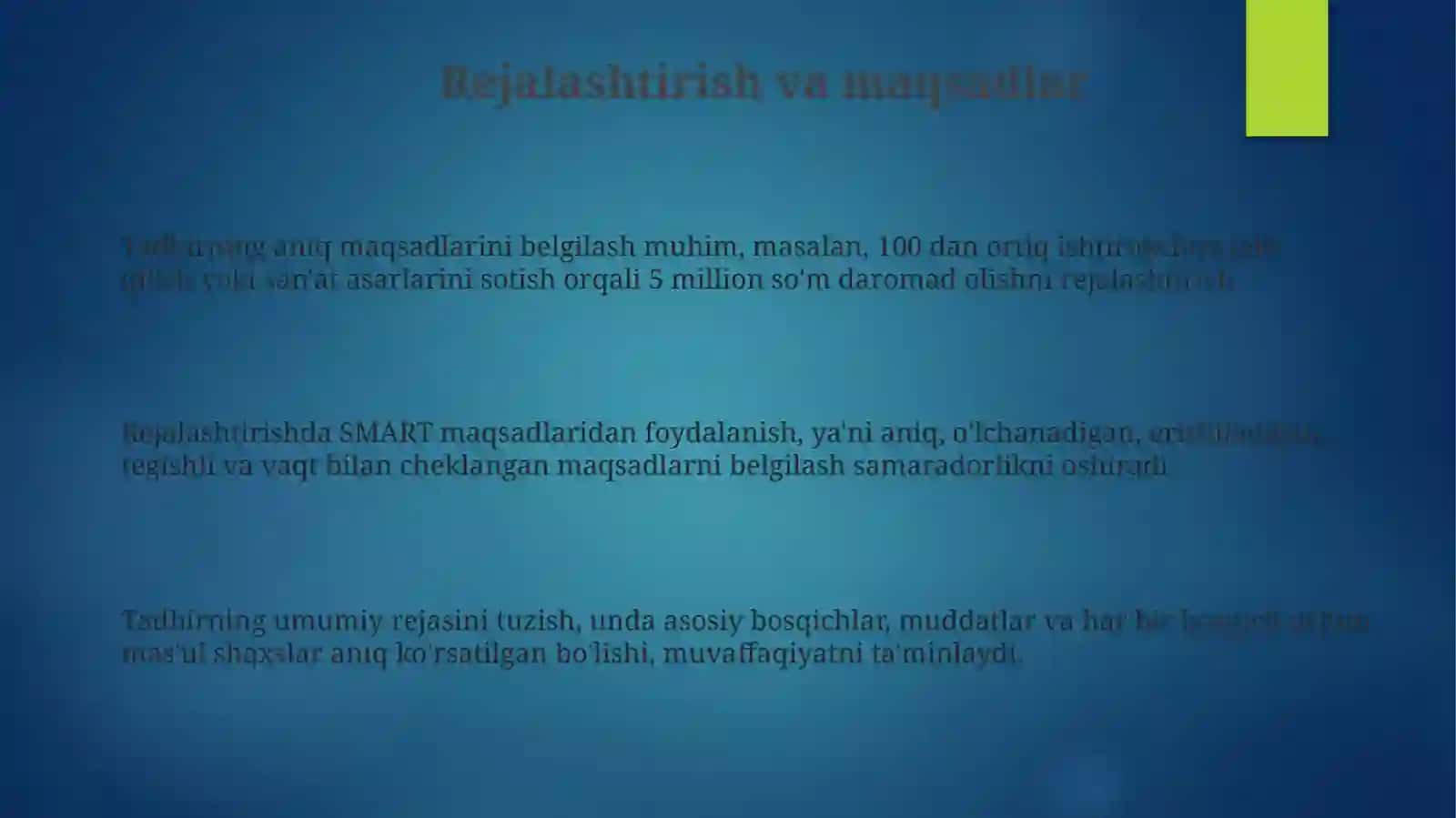 Tasviriy faoliyat mashg'ulotlarini tashkil etish 3
