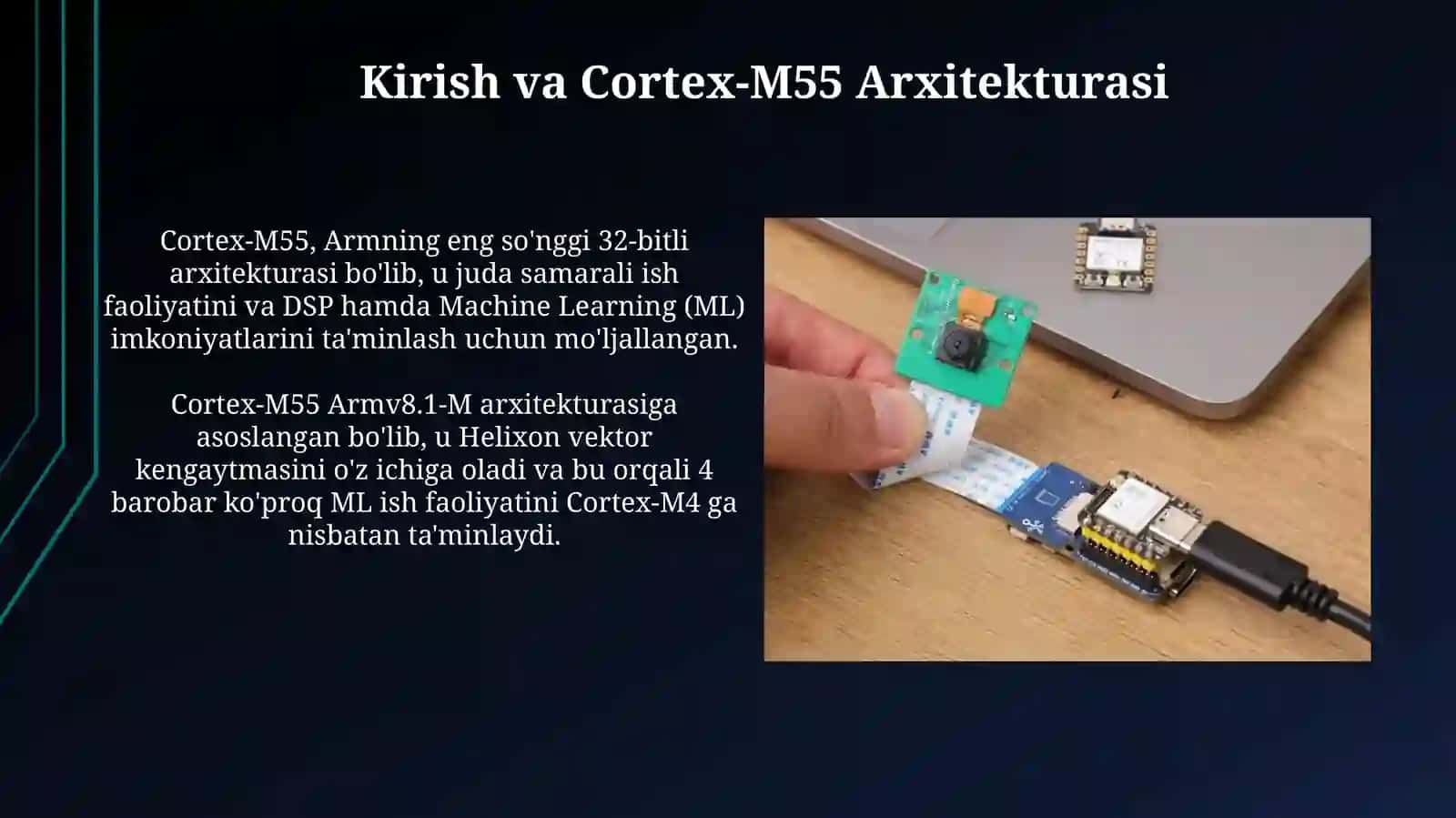 Cortex-M55 yadrosi 3