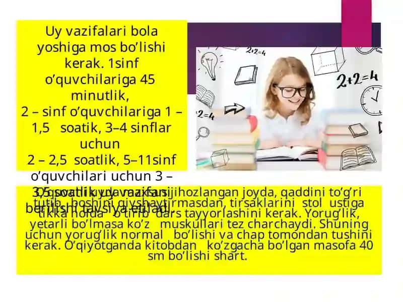Maktab kun tartibi va uning ahamiyati 3