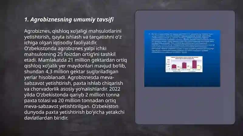 Agrobiznesning umumiy tavsifi 3