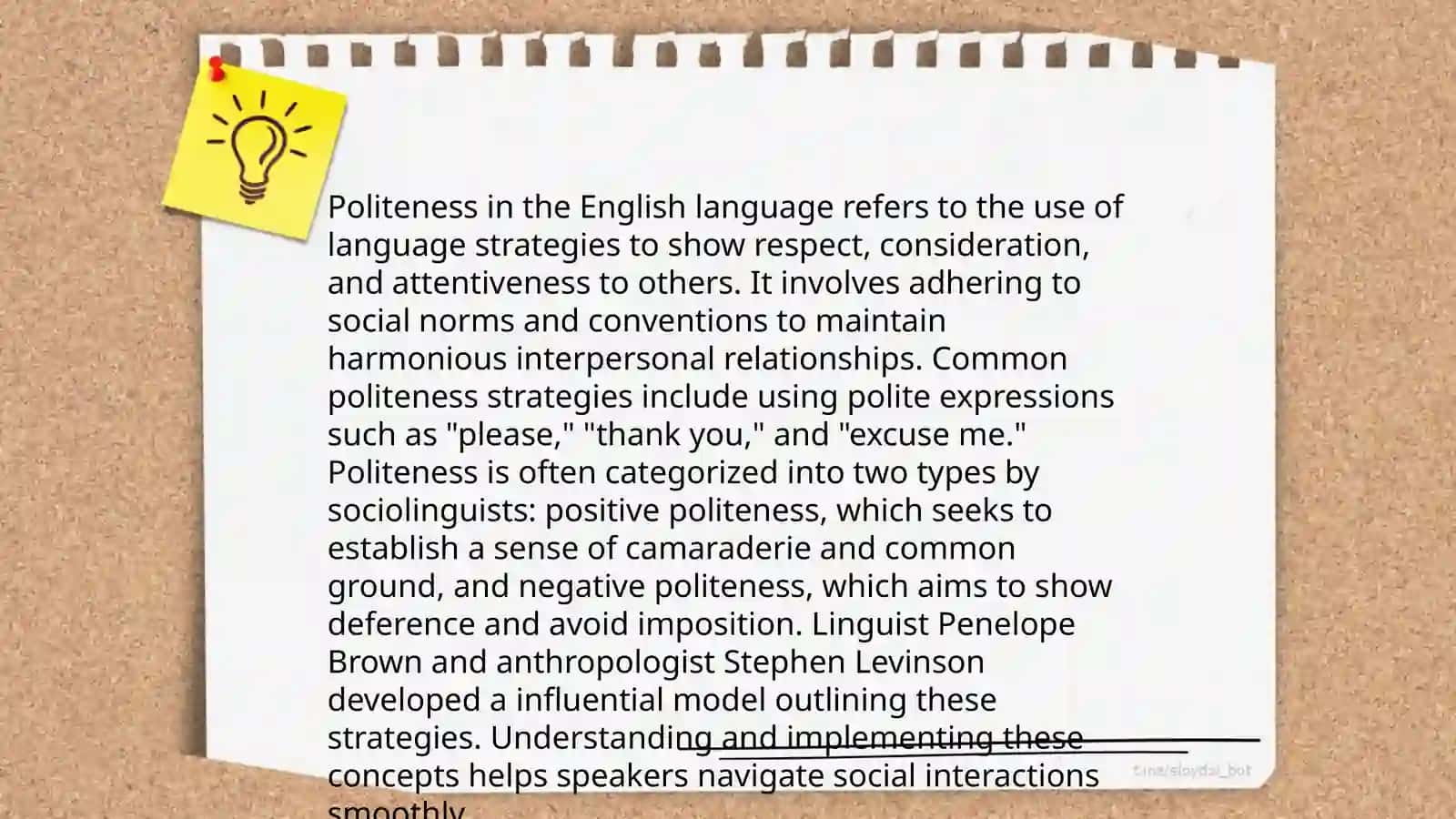 Types of Politeness Presentation 3