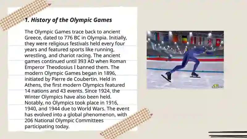 The Olympic games 3