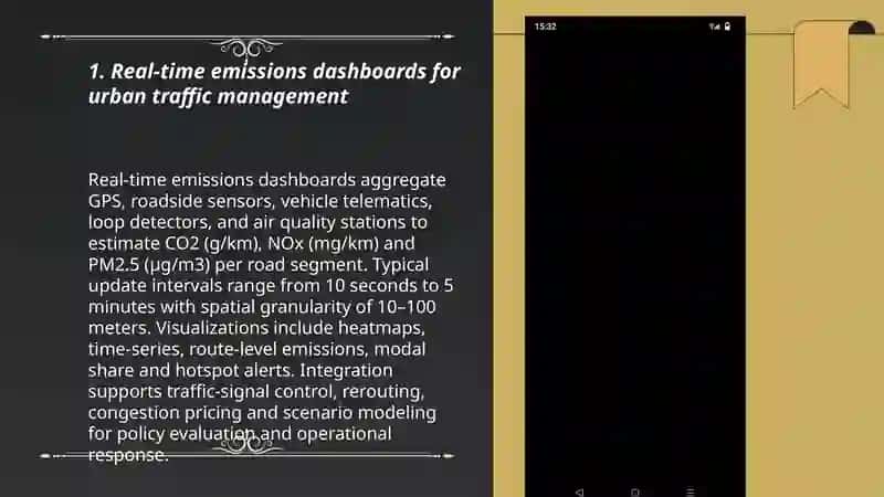 Visualizing Carbon Reduction Through Traffic Management 3