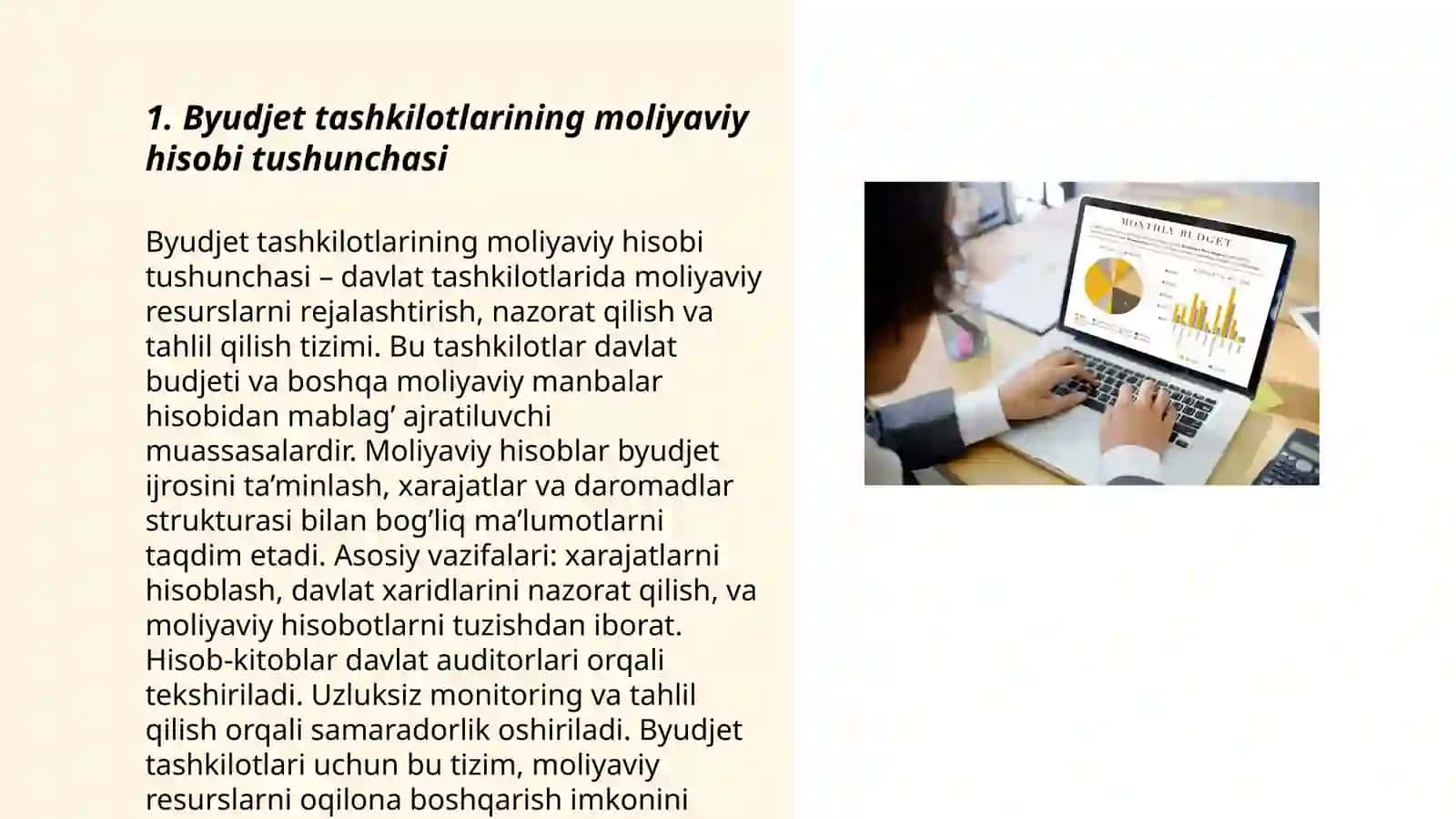 Byudjet tashkilotlarida moliyaviy natijalar hisobi 3