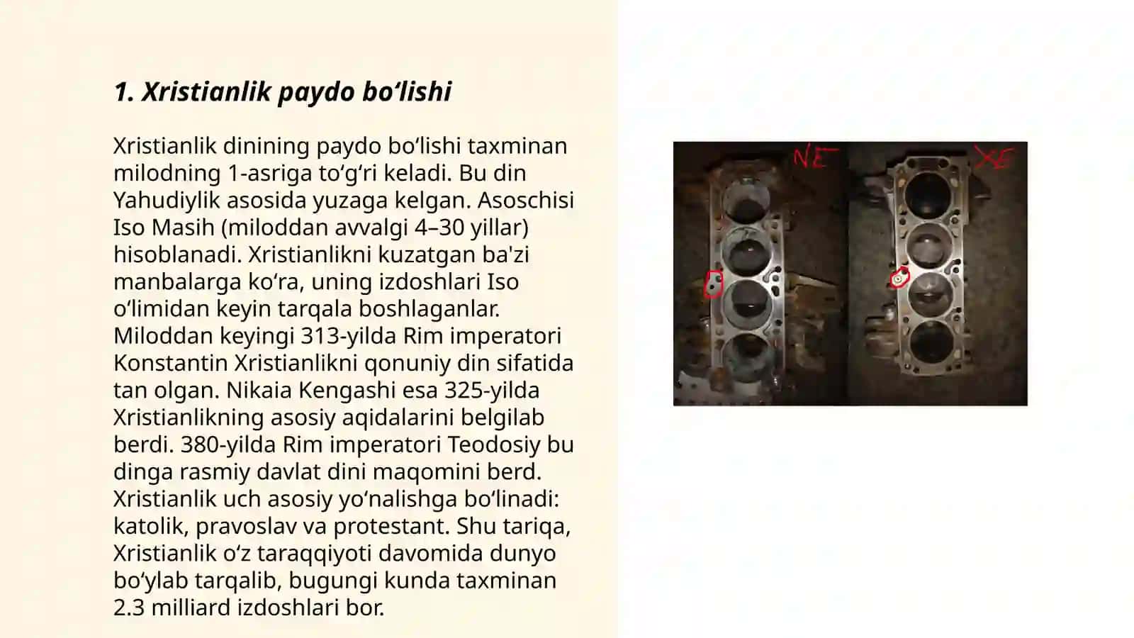 Xristianlik paydo boʻlishi 3