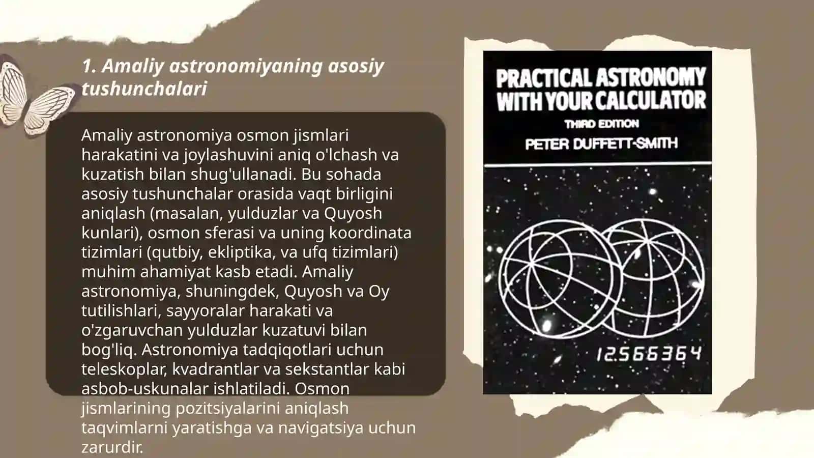 Amaliy astronomiya asoslari 3