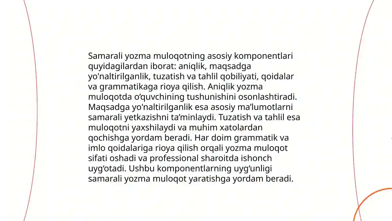 Soft skills samarali yozma kommunikatsiya.Fikrni shakllantirish 3