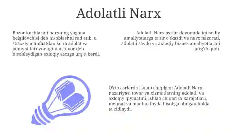 Oʻrta asir iqtisodiy taffakuri 3