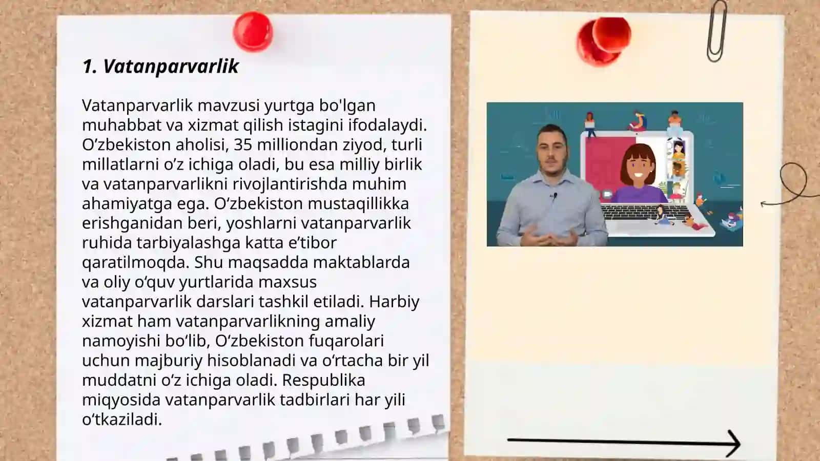 1-sinfda tarbiya darsini o'rganish 3