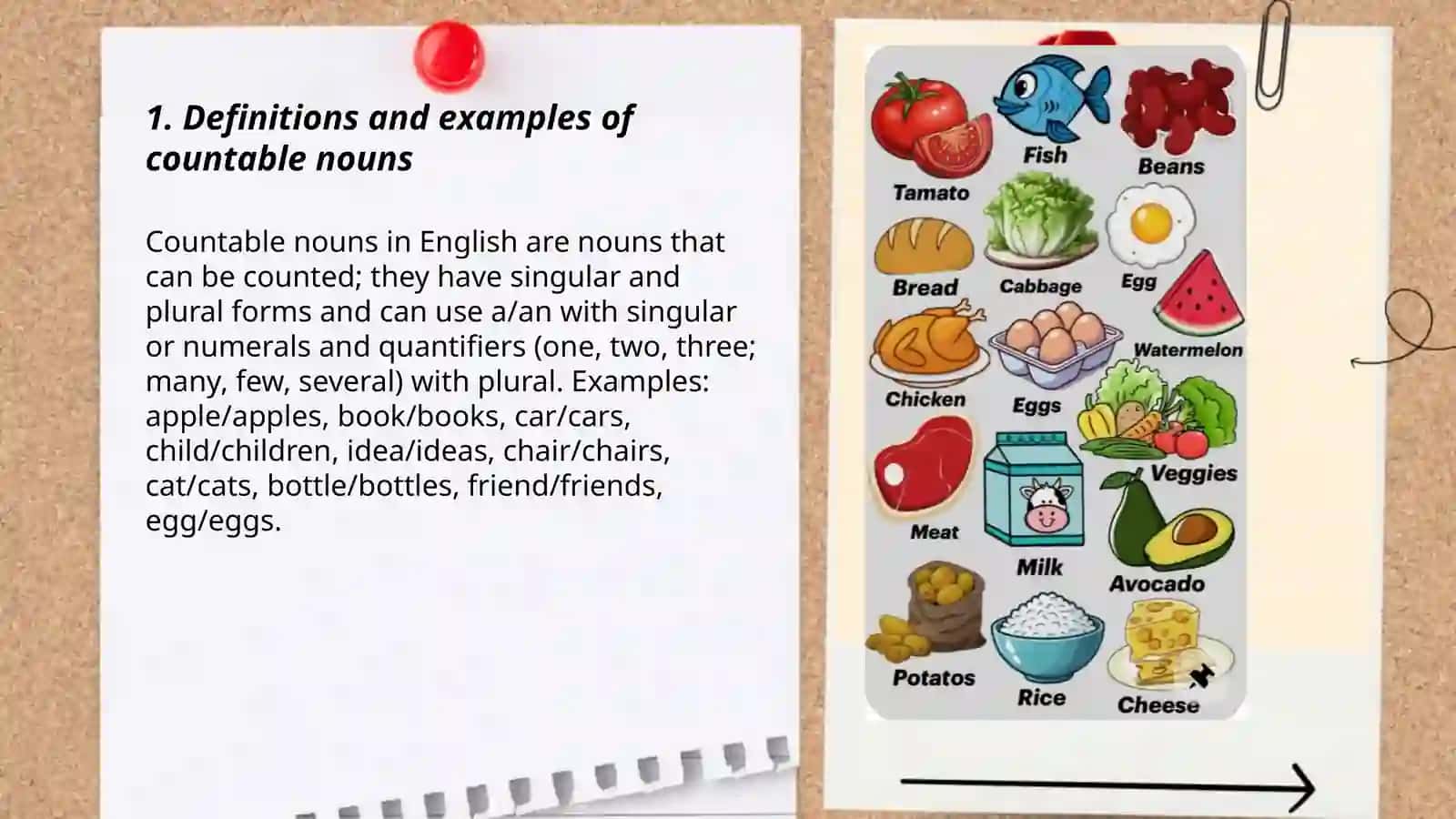 Countable and Uncountable Nouns 3