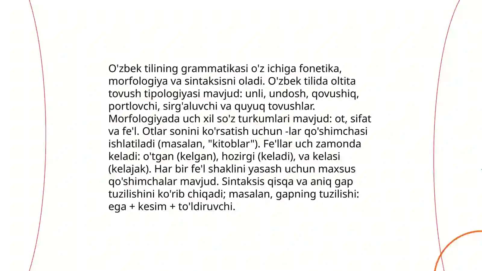 O'zbek tilining grammatikasi 3