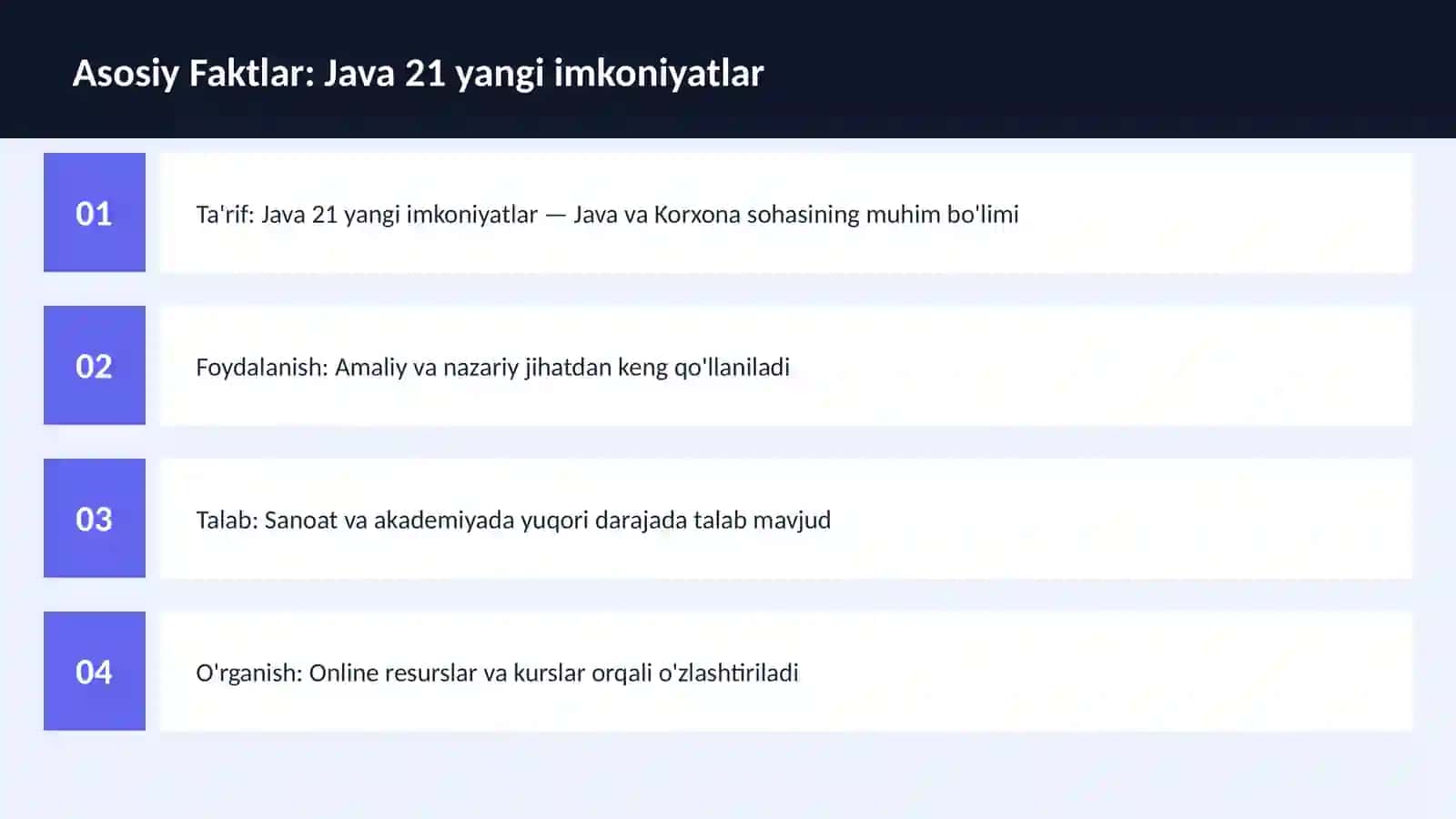 Java 21 yangi imkoniyatlar 3