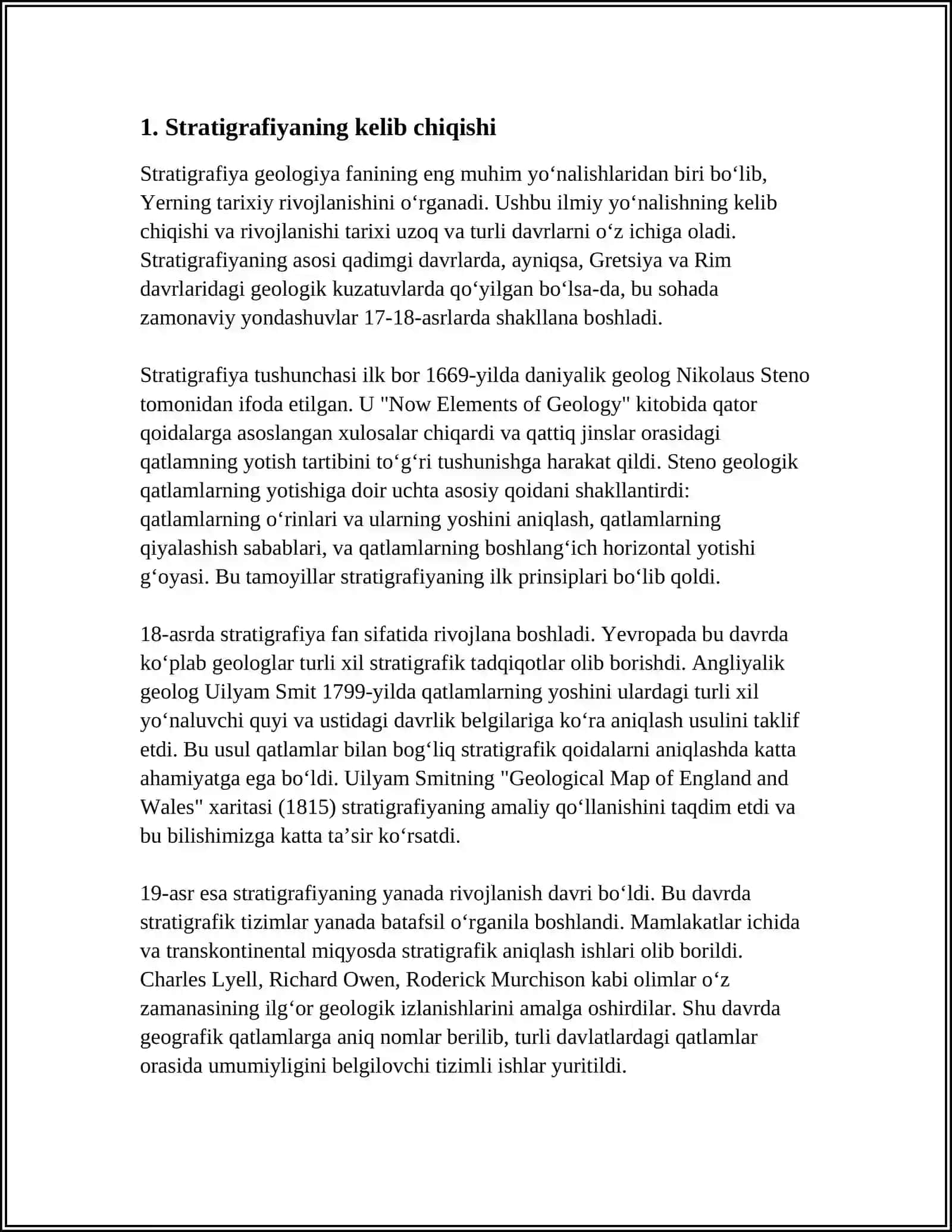 STRATIGRAFIYANING RIVOJLANISHI 3